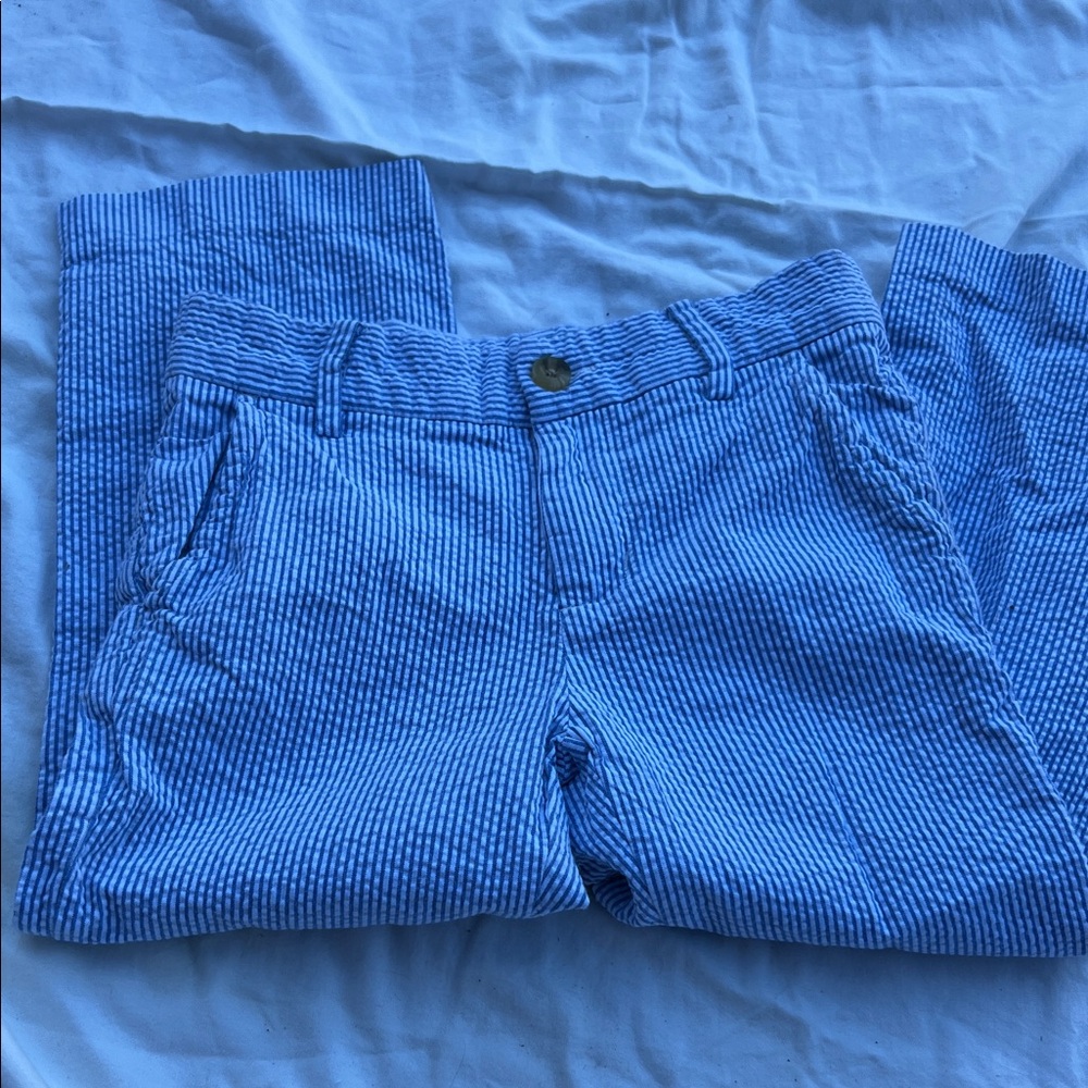 Blue Striped Pants - Picture 5 of 8